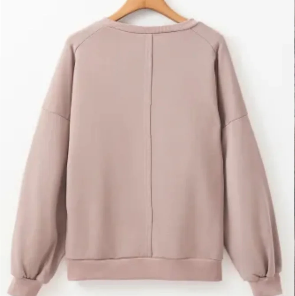 New Women's Pink Peace Sign Sweatshirt - Picture 11 of 15